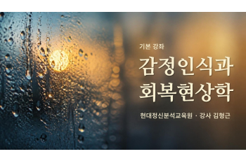 (기본)감정인식과 회복현상학