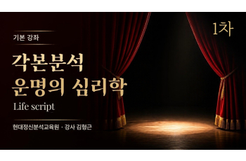 (기본) 1차 각본분석(Life script) 운명의 심리학